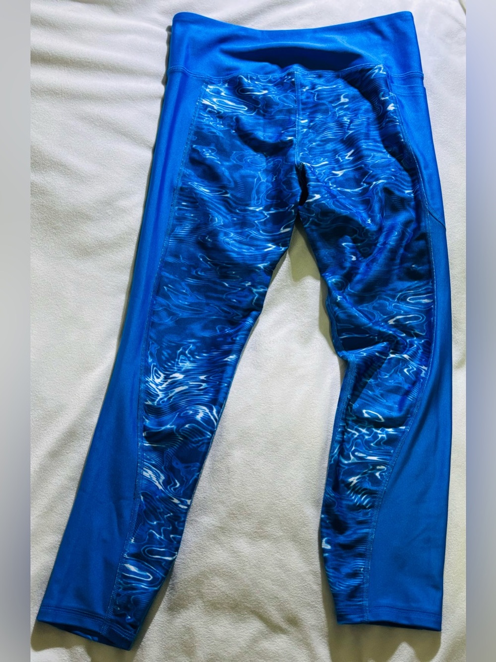 Under Armour Electric Blue HeatGear Compression Top